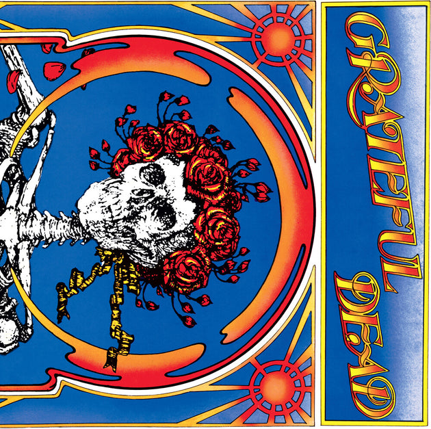 the album cover for Grateful Dead - Grateful Dead - Grateful Dead (Skull & Roses)