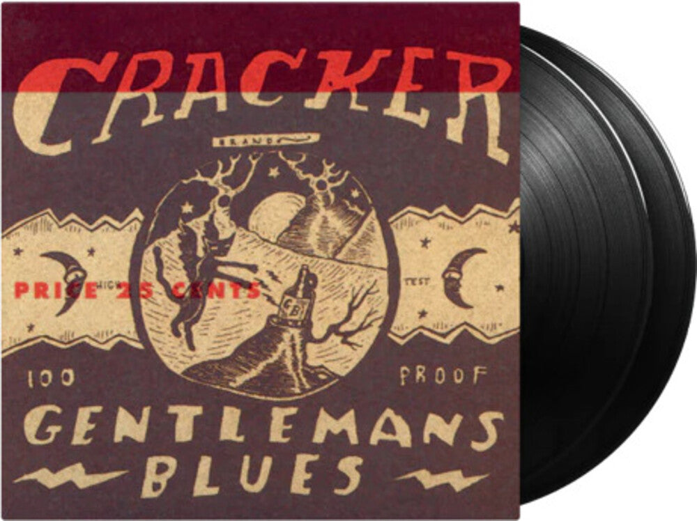 the album cover for Cracker - Gentleman's Blues (Blk) [180 Gram] (Hol)