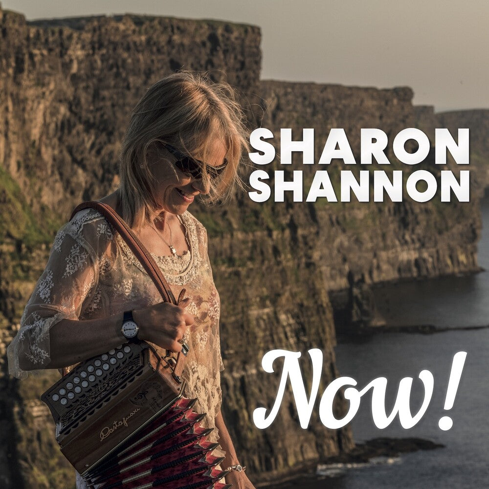the album cover for Sharon Shannon - Now [Colored Vinyl] (Ofgv) (Red)