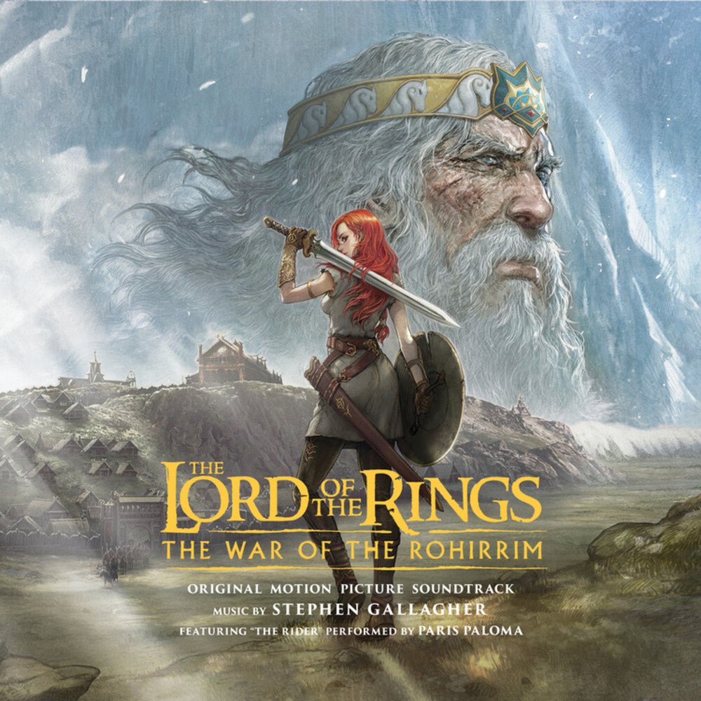 the album cover for Stephen Gallagher - Lord Of The Rings: The War Of The Rohirrim