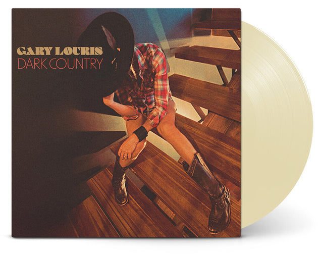 the album cover for Gary Louris - Dark Country [Colored Vinyl] [Creme]