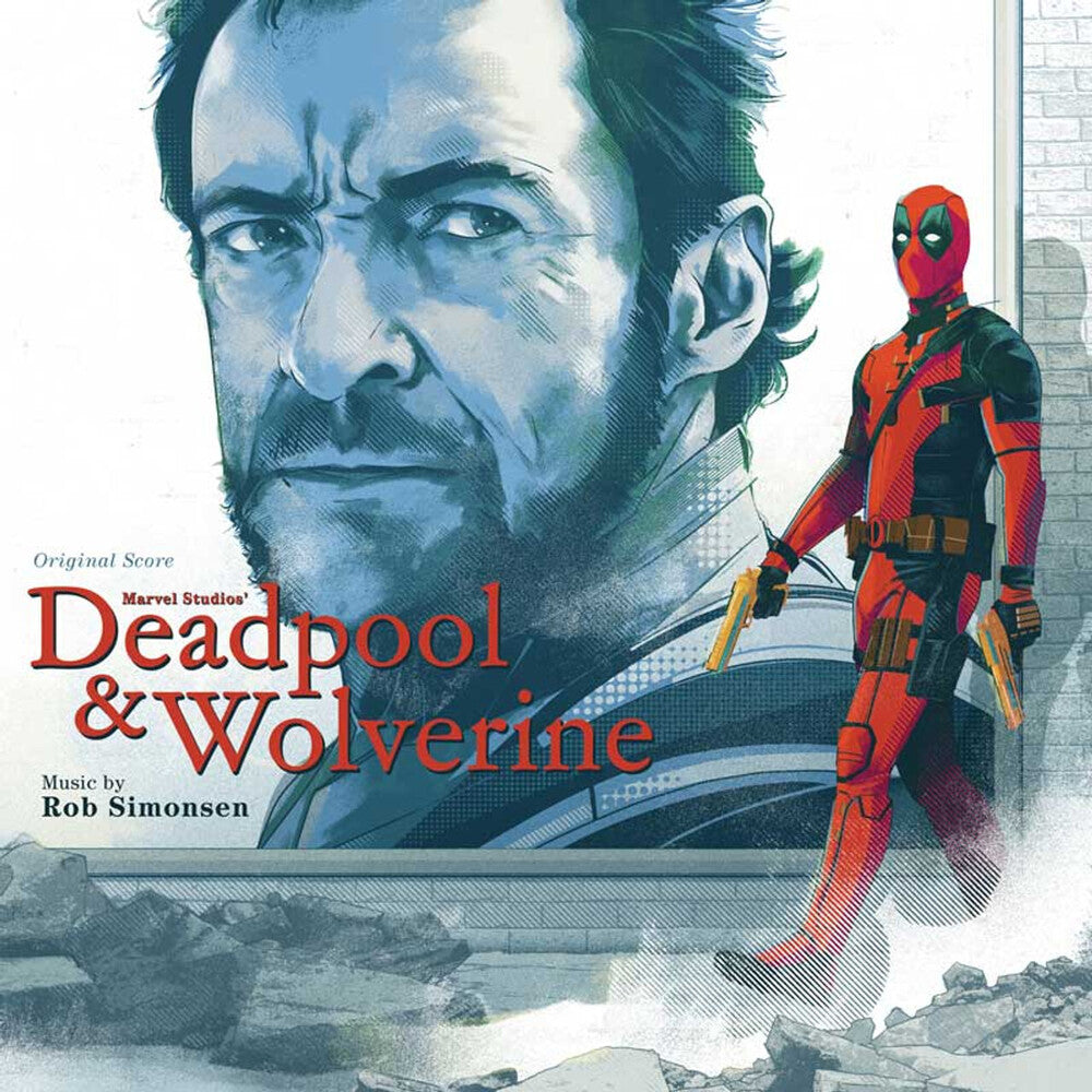 the album cover for Rob Simonsen - Deadpool & Wolverine - O.S.T.