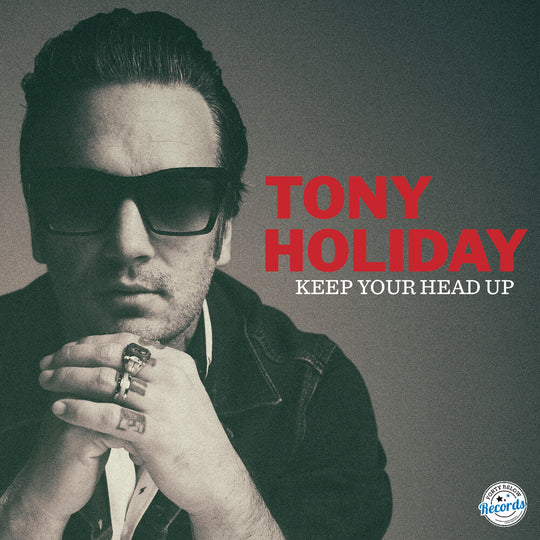 the album cover for Tony Holiday - Keep Your Head Up - Red [Colored Vinyl] (Ofgv) (Red)