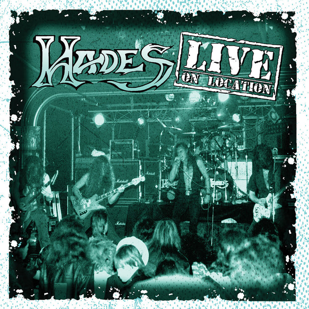 the album cover for Hades - Live on Location - Green