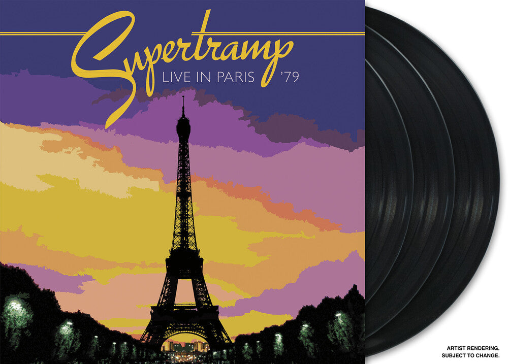 the album cover for Supertramp - Live In Paris 1979