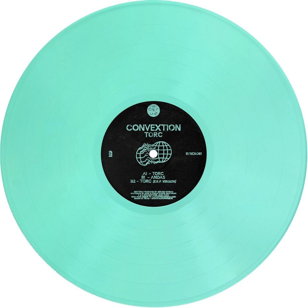 the album cover for Convextion - Torc [Colored Vinyl] (Grn)