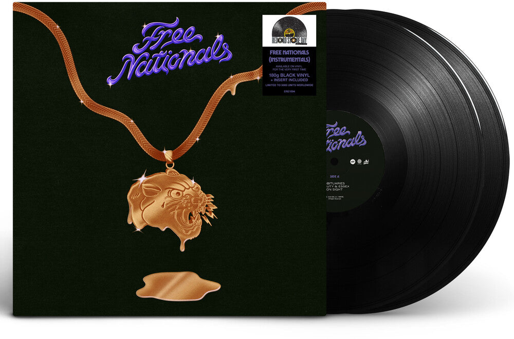 the album cover for Free Nationals - Free Nationals (Instrumentals) [RSD 2025]