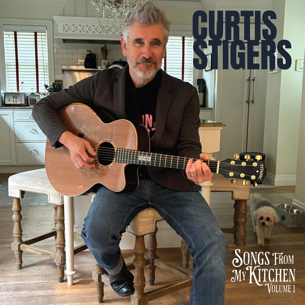 the album cover for Curtis Stigers - Songs From My Kitchen, Volume 1 (Gate)