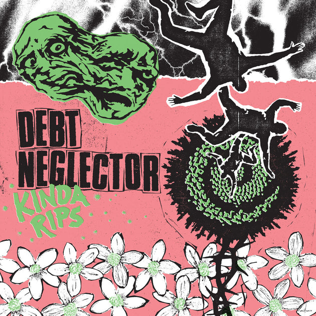 the album cover for Debt Neglector - Kinda Rips [Indie Exclusive] [Colored Vinyl] [Indie Exclusive]