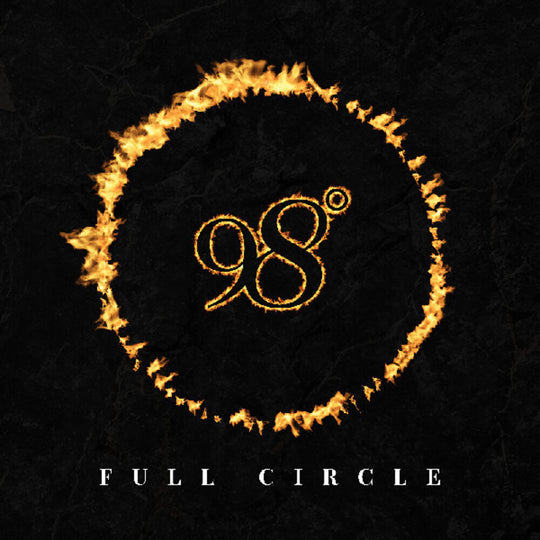 the album cover for 98 Degrees - Full Circle