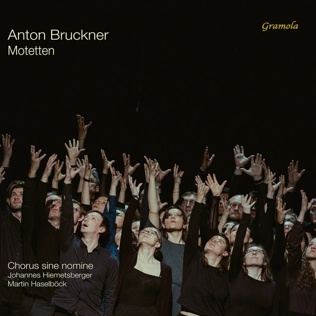 the album cover for Bruckner - Motetten