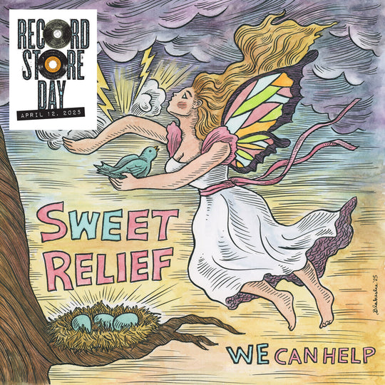 the album cover for Various - Sweet Relief - We Can Help (Rsd) [Colored Vinyl] [Record Store Day]