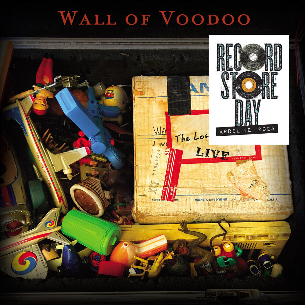 the album cover for Wall Of Voodoo - The Lost Tapes Live [Colored Vinyl] [RSD 2025]