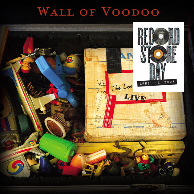 the album cover for Wall Of Voodoo - The Lost Tapes Live [Colored Vinyl] [RSD 2025]