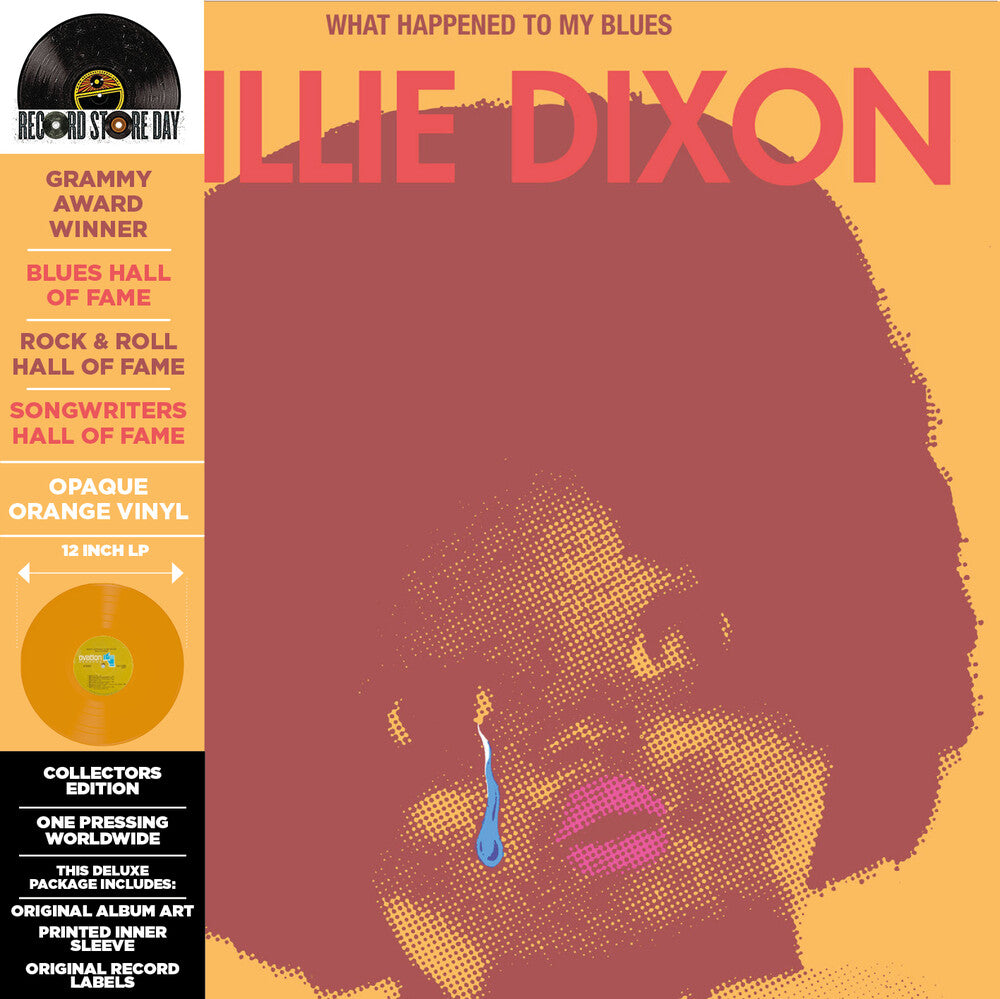 the album cover for Willie Dixon - What Happened To My Blues [Colored Vinyl] [RSD 2025]