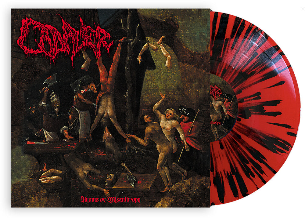 the album cover for Cadaver - Hymns Of Misanthropy - Marble [Colored Vinyl] [Limited Edition]