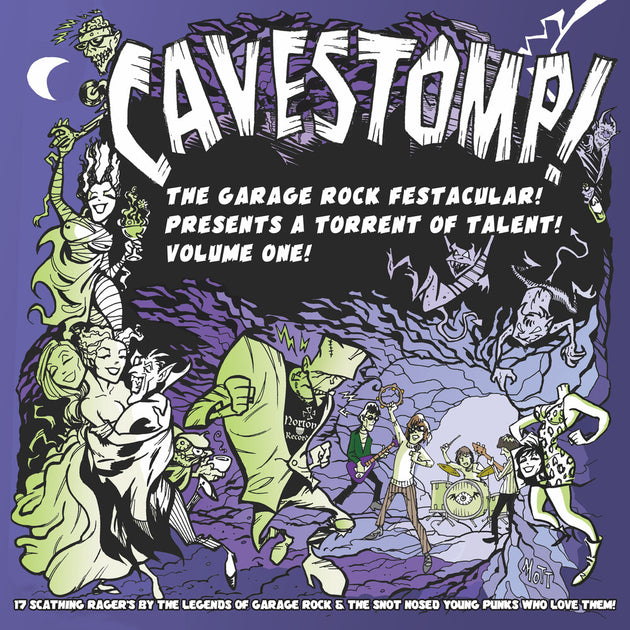 the album cover for Cavestomp! Vol. 1 - A Torrent Of Talent! (Rsd) - Cavestomp! Vol. 1 - A Torrent Of Talent! [RSD 2025]