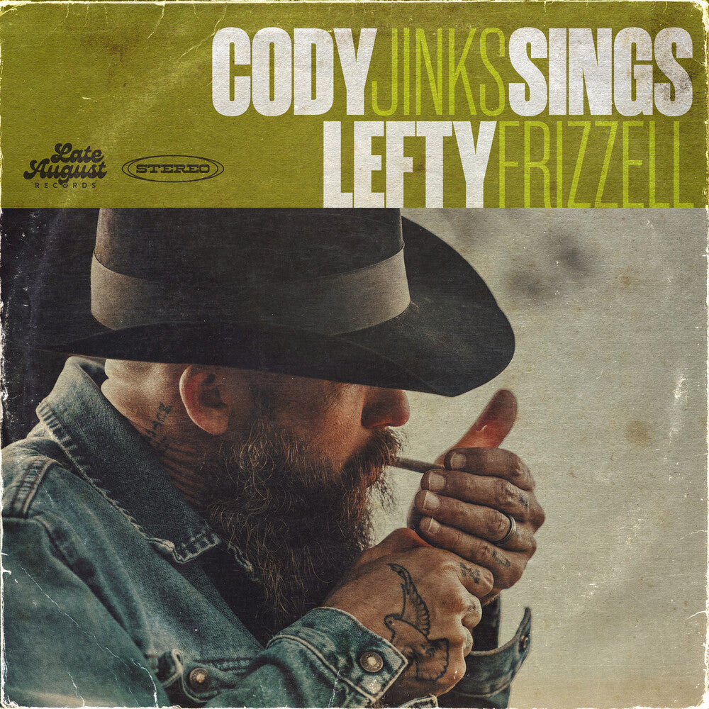 the album cover for Cody Jinks - Cody Jinks Sings Lefty Frizzell [Colored Vinyl] (Grn)