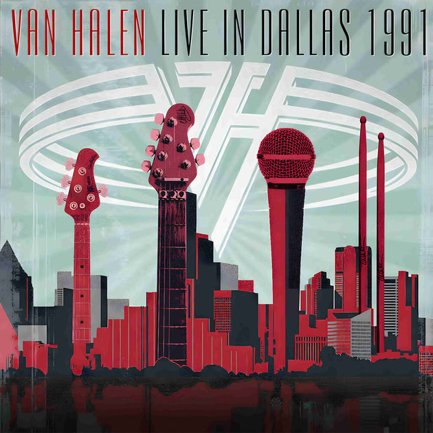 the album cover for Van Halen - Live In Dallas 1991