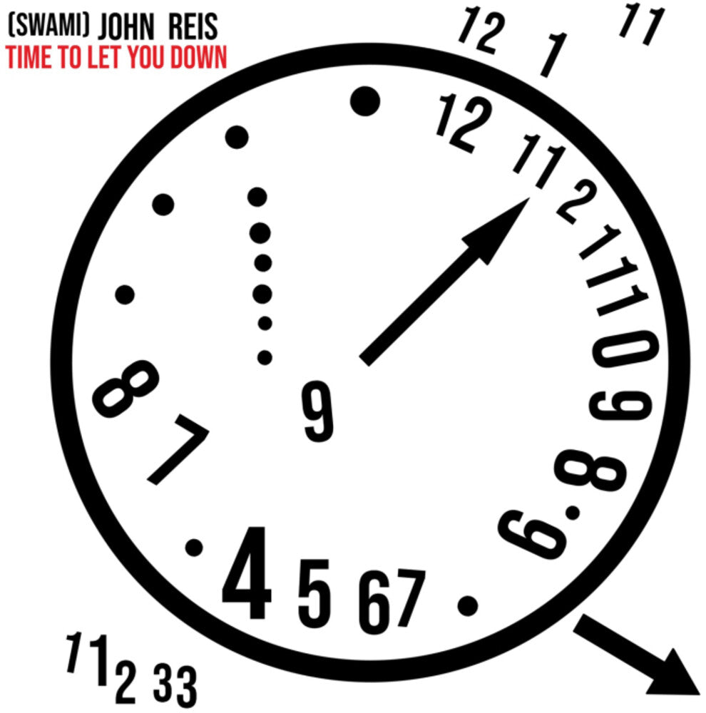 the album cover for Swami John Reis - Time To Let You Down