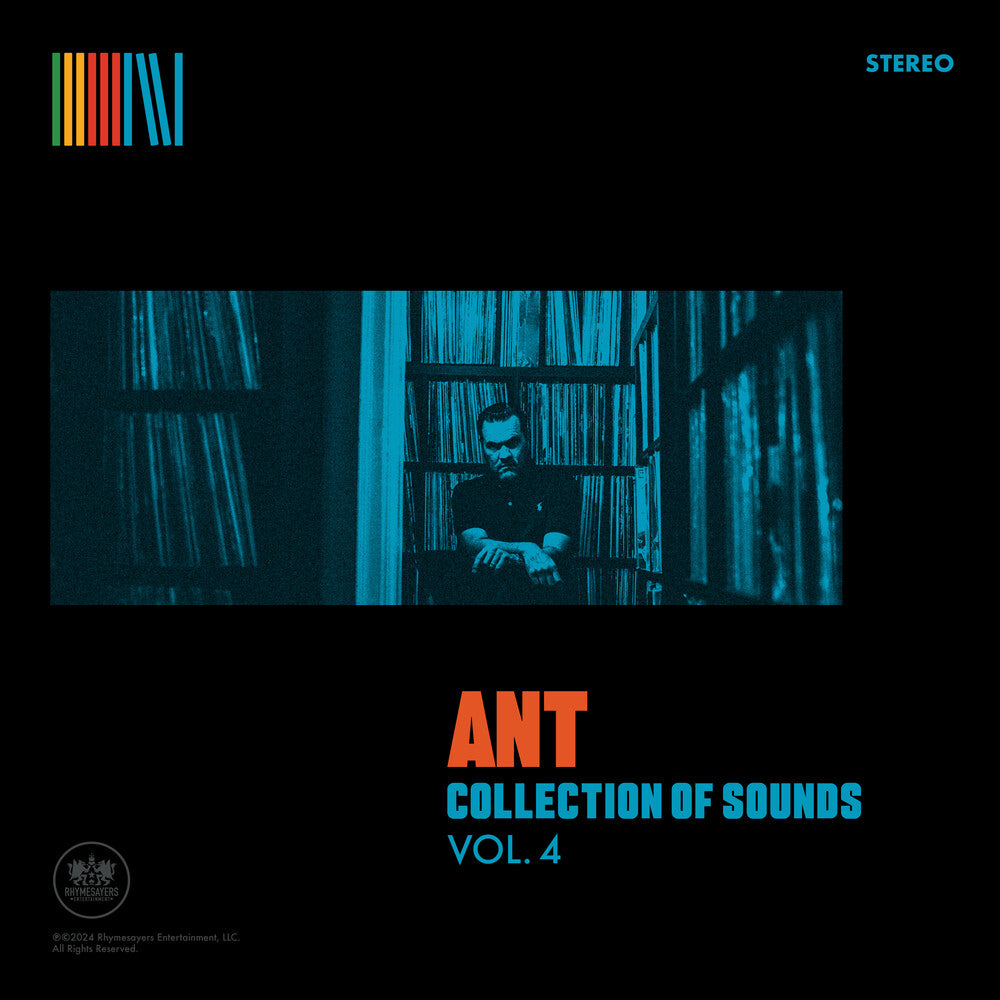 the album cover for Ant - Collection Of Sounds Vol. 4 - Blue (Blue) [Colored Vinyl]