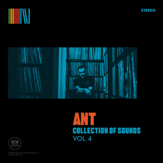 the album cover for Ant - Collection Of Sounds Vol. 4 - Blue (Blue) [Colored Vinyl]
