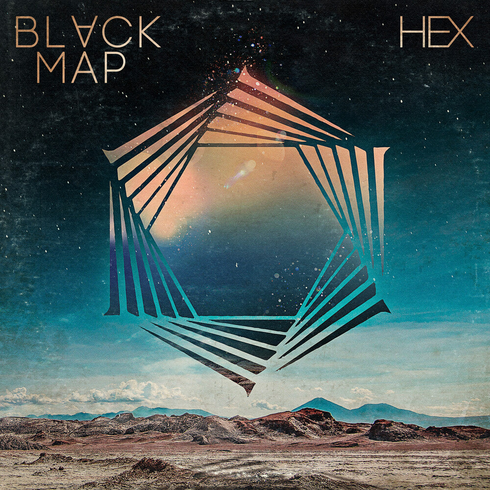 the album cover for Black Map - Hex