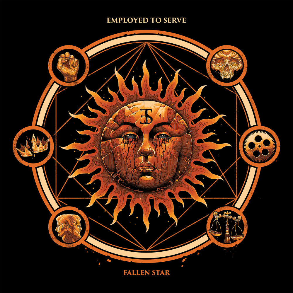 the album cover for Employed To Serve - Fallen Star