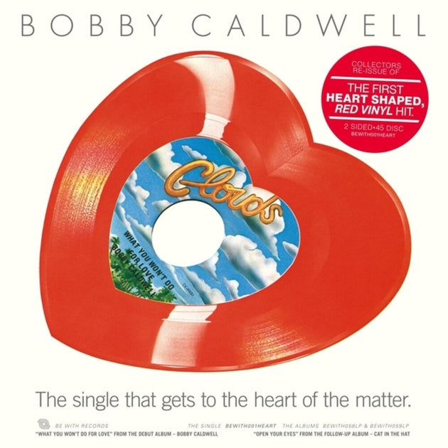 the album cover for Bobby Caldwell - What You Won't Do For Love / Open Your Eyes