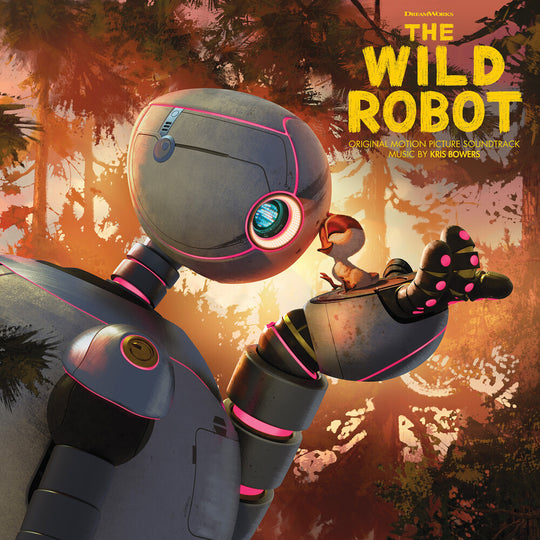 the album cover for Wild Robot - O.S.T. (Blue) (Colv) (Purp) (Aus) - Wild Robot - O.S.T. (Blue) [Colored Vinyl] (Purp) (Aus)