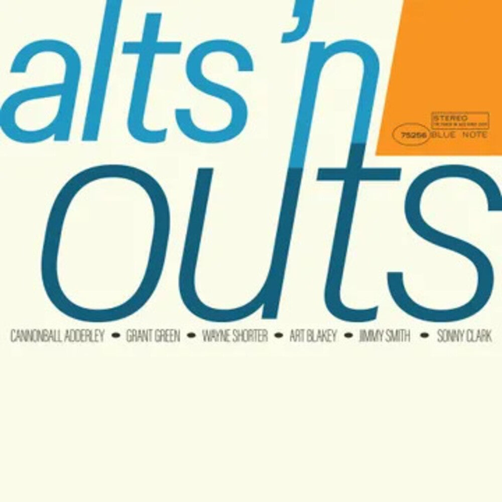 the album cover for Alts N' Outs: The Other Side Of Blue Note / Var - Alts N' Outs: The Other Side Of Blue Note / Var