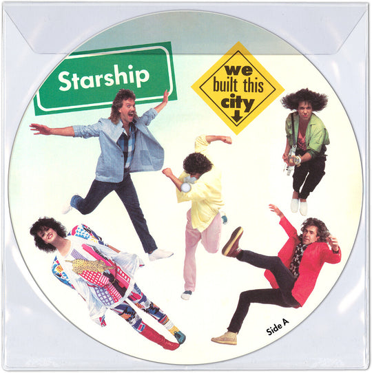 the album cover for Starship - We Built This City (Picture Disc) [RSD 2025]