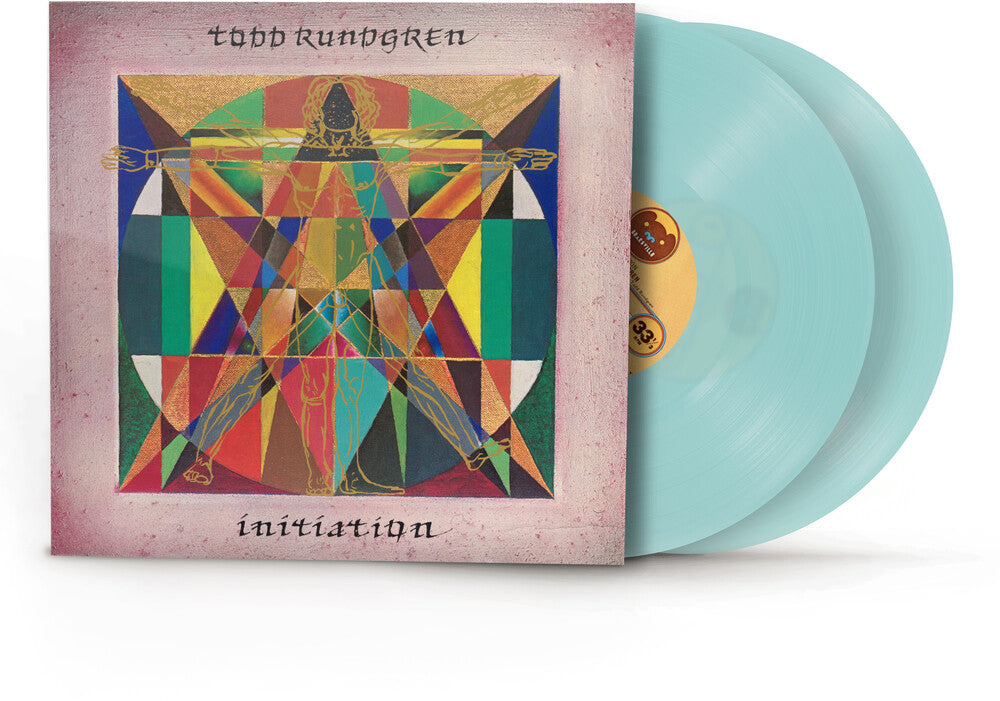 the album cover for Todd Rundgren - Initiation (Blue) [Clear Vinyl] (Ofgv) [Record Store Day]