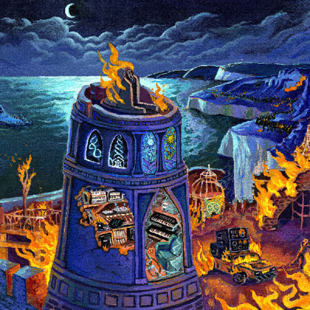 the album cover for Armon-Joe Jones - All The Quiet (Part Ii) (Blue) [Clear Vinyl]