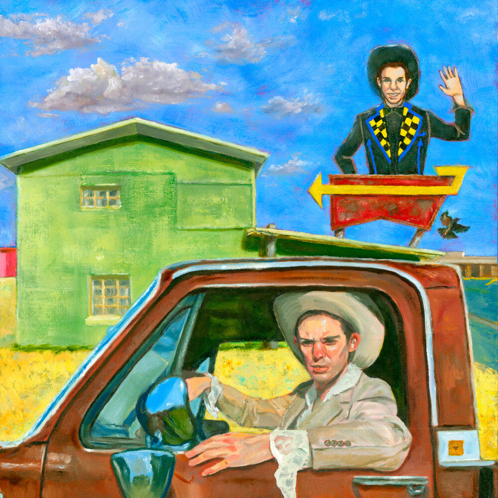 the album cover for Hayden Pedigo - I'll Be Waving As You Drive Away
