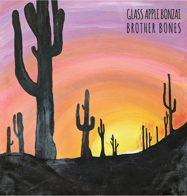 the album cover for Glass Apple Bonzai - Brother Bones