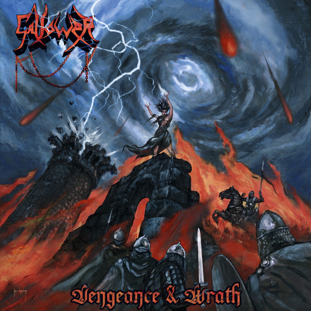 the album cover for Gallower - Vengeance & Wrath