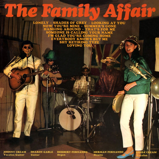 the album cover for Family Affair - Family Affair