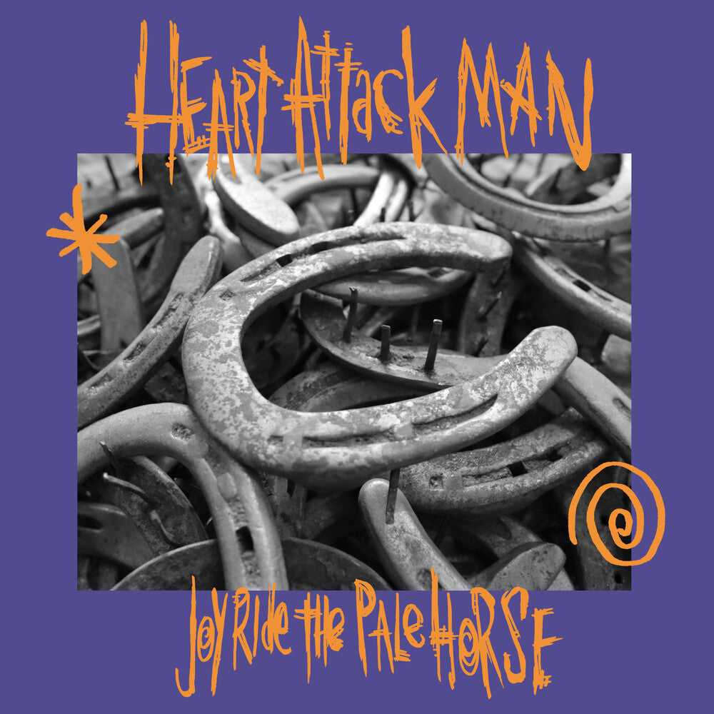 the album cover for Heart Attack Man - Joyride The Pale Horse [Colored Vinyl]