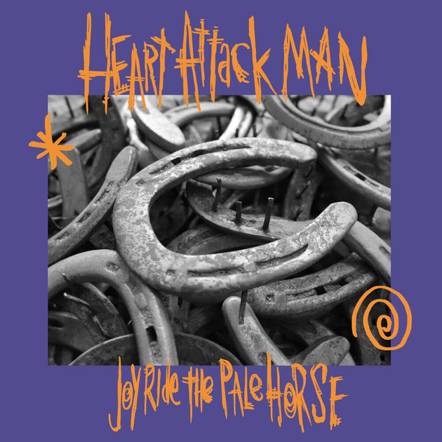 the album cover for Heart Attack Man - Joyride The Pale Horse [Colored Vinyl]