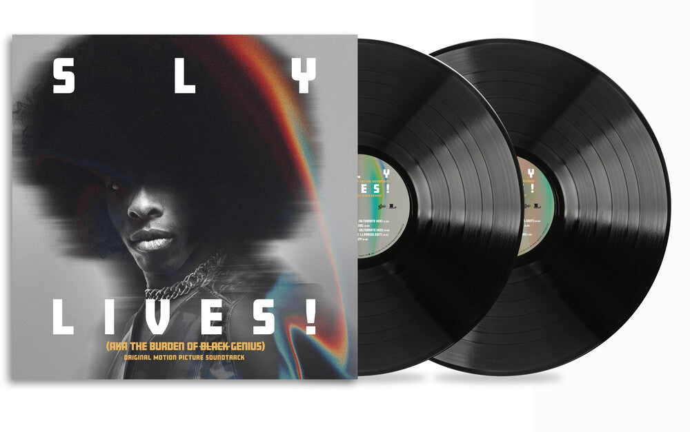 the album cover for Sly & Family Stone - Sly Lives (Aka The Burden Of Black Genius) - O.S.T [2LP]