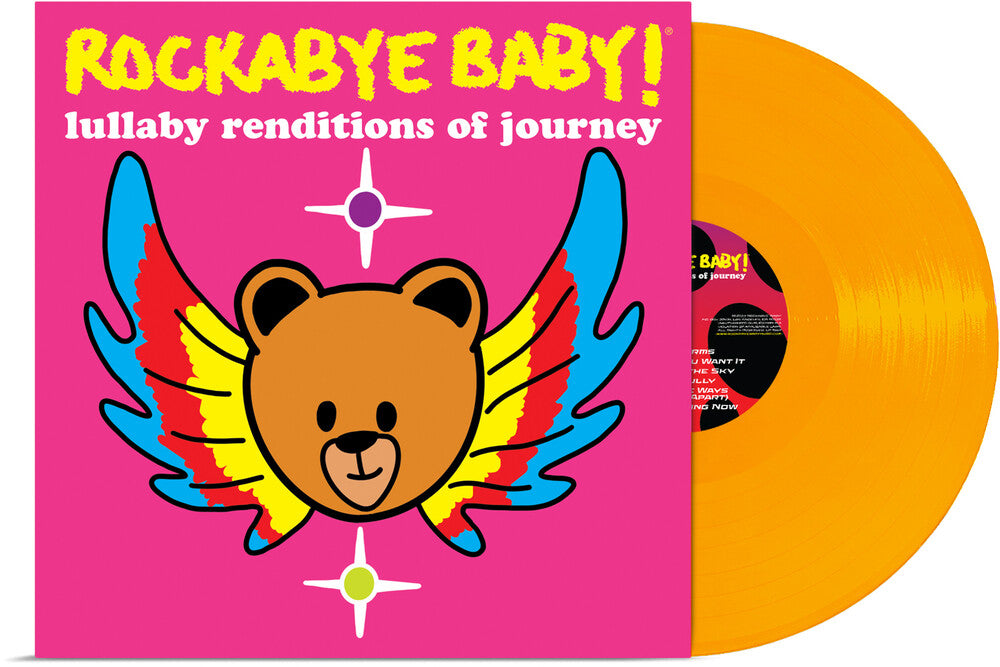 the album cover for Rockabye Baby! - Lullaby Renditions Of Journey [Colored Vinyl] (Ylw)