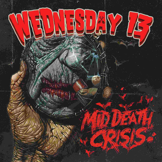 the album cover for Wednesday 13 - Mid Death Crisis [LP]
