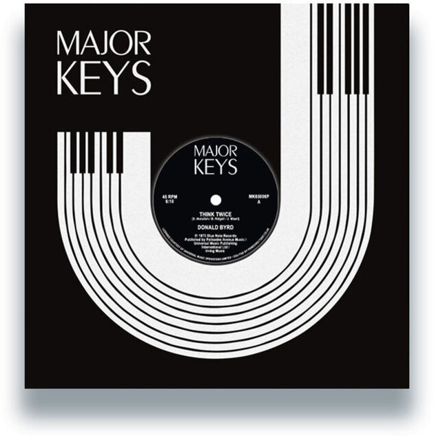 the album cover for Donald Byrd - Think Twice / Where Are We Going