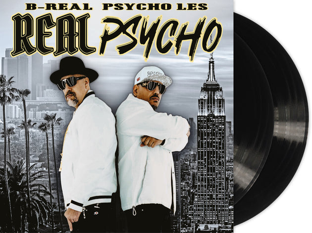 the album cover for B-Real & Psycho Les - Real Psycho - Deluxe Edition [Deluxe] (Gate)