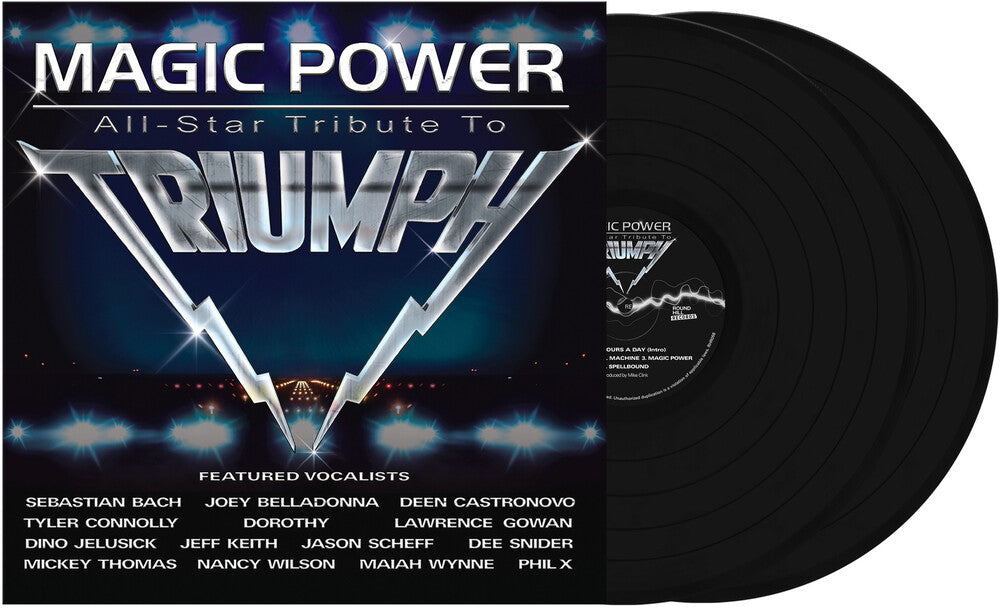 the album cover for Triumph - Magic Power: All Star Tribute to Triumph [2 LP]
