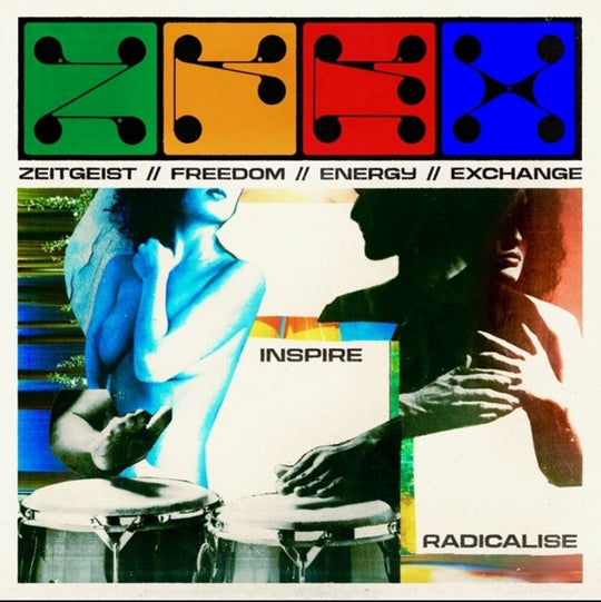 the album cover for Zeitgeist Freedom Energy Exchange - Inspire / Radicalise