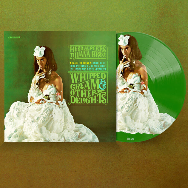 the album cover for Herb Alpert - Whipped Cream & Other Delights - 60th Anniversary