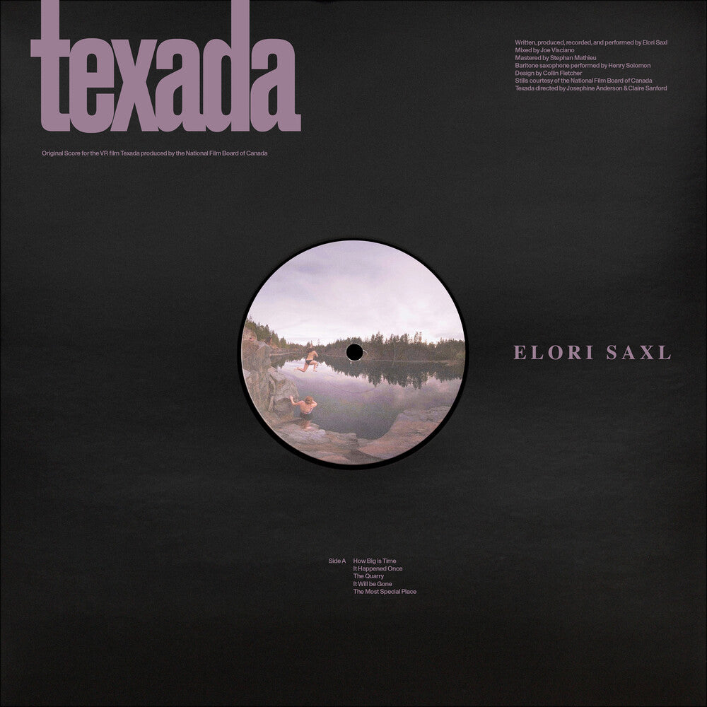 the album cover for Elori Saxl - Texada