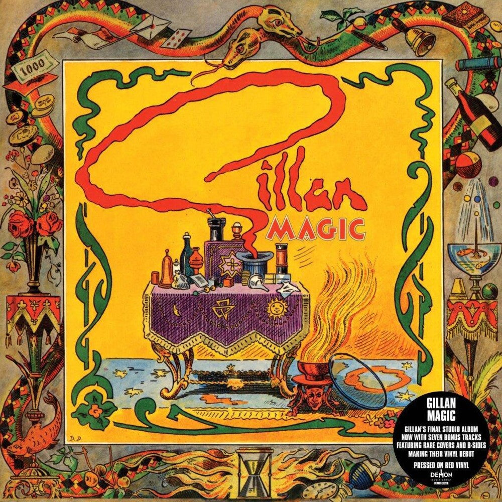 the album cover for Gillan - Magic [Colored Vinyl] (Ofgv) (Red) (Exp) (Uk)